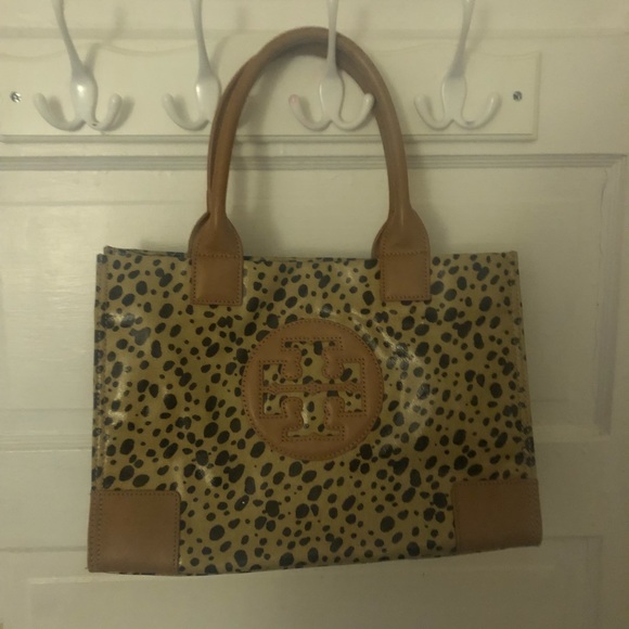 Tory Burch leopard hand bag - Picture 3 of 3